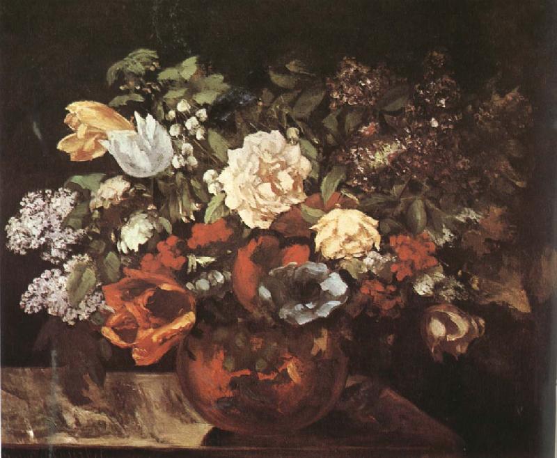 Gustave Courbet Flower